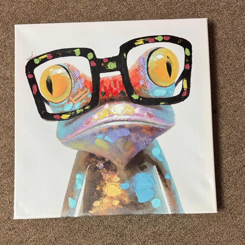 Hobby Lobby Colorful Chameleon Wall Art
